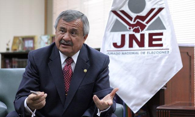 Presidente del JNE: “Es momento oportuno para debatir el código electoral”