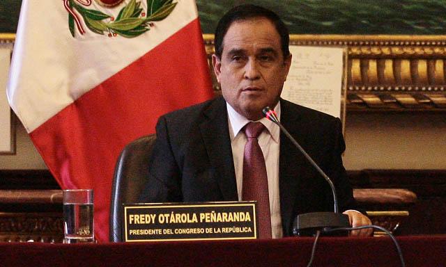 Otárola anuncia reingeniería administrativa en próxima legislatura del Congreso