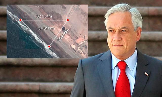 Piñeira confirma que Chile envió nota de protesta al Perú por triángulo terrestre