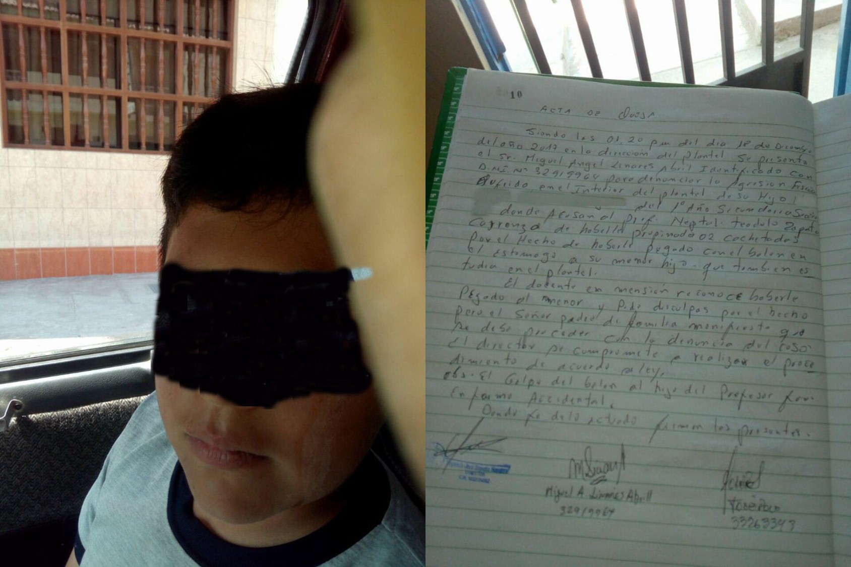 Nuevo Chimbote: docente denunciado por darle dos cachetadas a alumno del I.E. Abelardo Quiñonez