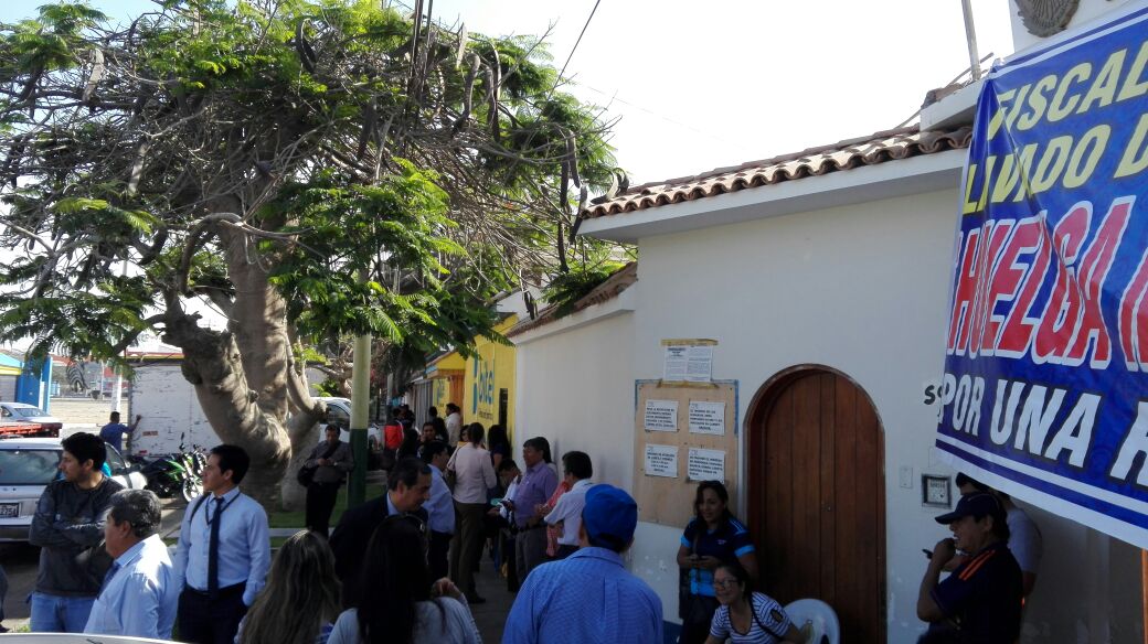 Chimbote: fiscales se quedan en la calle por huelga de los trabajadores del Ministerio Público del Santa