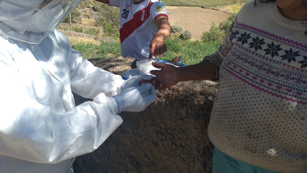 Dos agricultores del caserío de Culcubamba en Pallasca dieron positivo para covid-19 