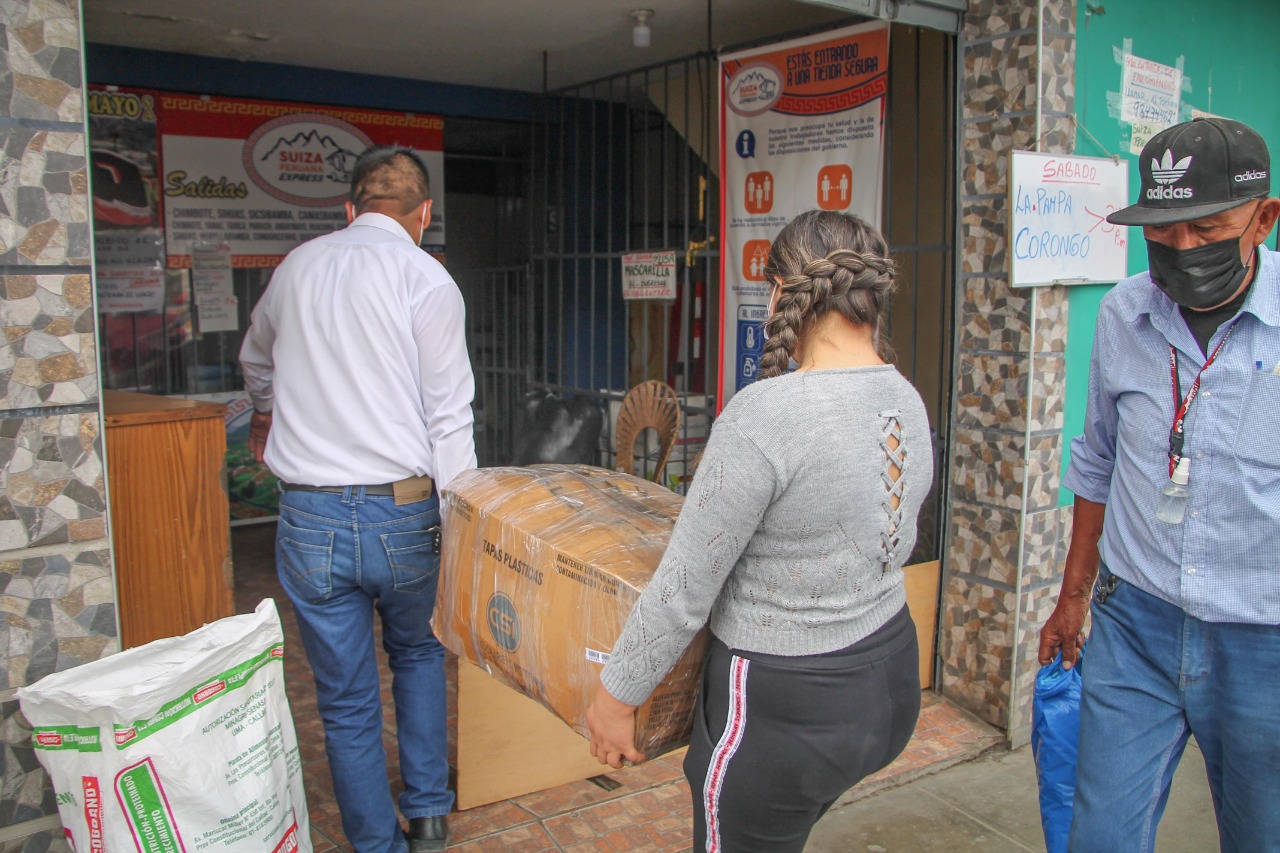 Realizan operativo para evitar ocupación de la vía pública en la avenida Buenos Aires 