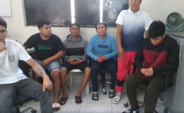 Dictan prisión preventiva para seis involucrados en el robo de 11 mil 400 soles en Casma