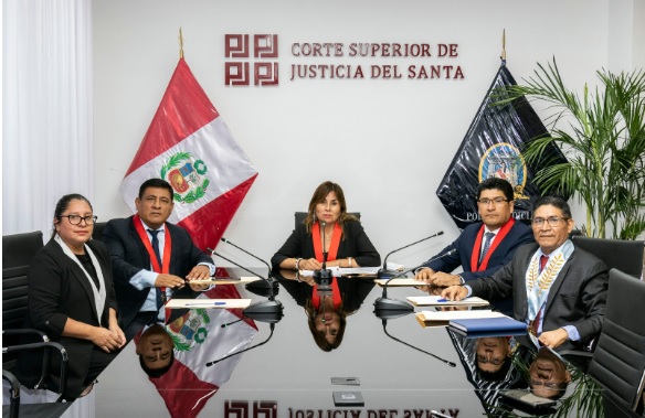 Consejo Ejecutivo Distrital de la Corte del Santa realizó su primera sesión ordinaria 