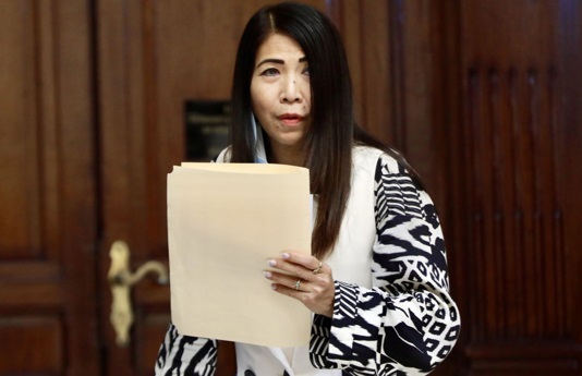 Congreso: oficializan suspensión en funciones de María Cordero Jon Tay   