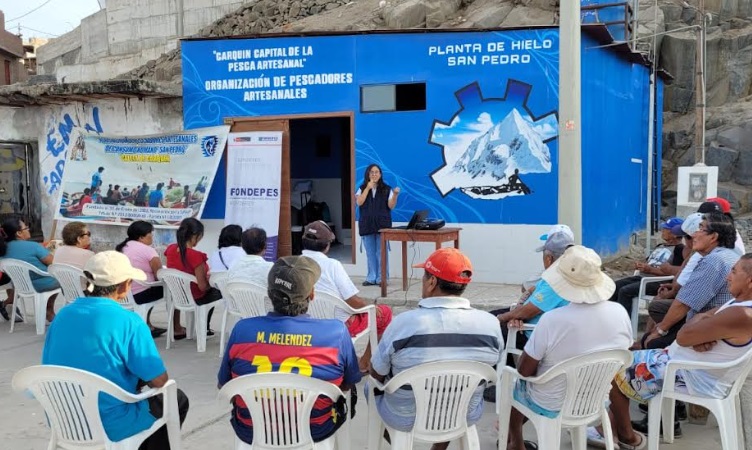 Fondepes capacitó a 260 pescadores artesanales durante la tercera semana de marzo