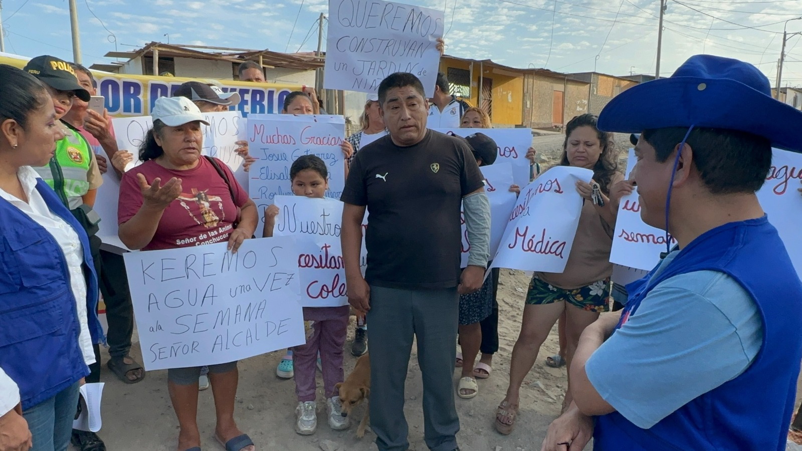 Chimbote: Defensoría pide a la MPS reunión ante problema del reparto de agua potable en Las Lomas 