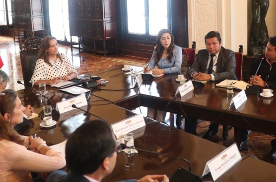 Presidenta Boluarte sostuvo reunión con autoridades locales de la región Áncash