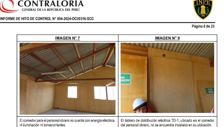 Contraloría alerta retraso y otros riesgos en obra del penal de Cambio Puente valorizada en S/ 11 millones  