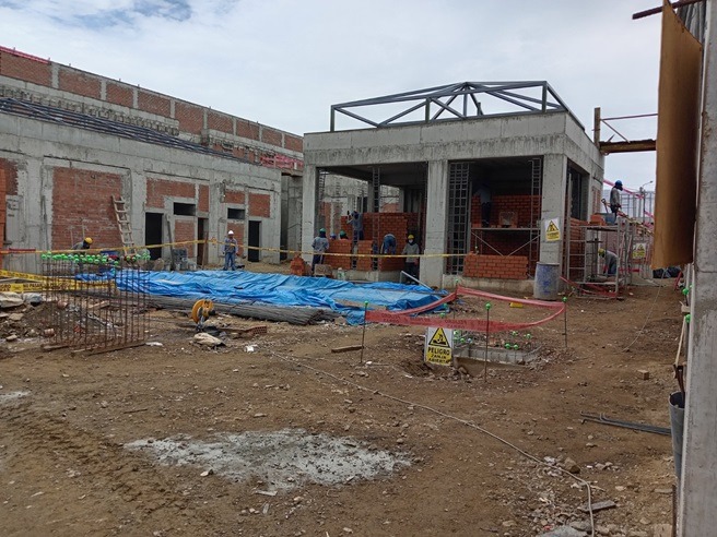 Existe riesgo de nueva paralización de obra de reconstrucción del centro de salud San Jacinto