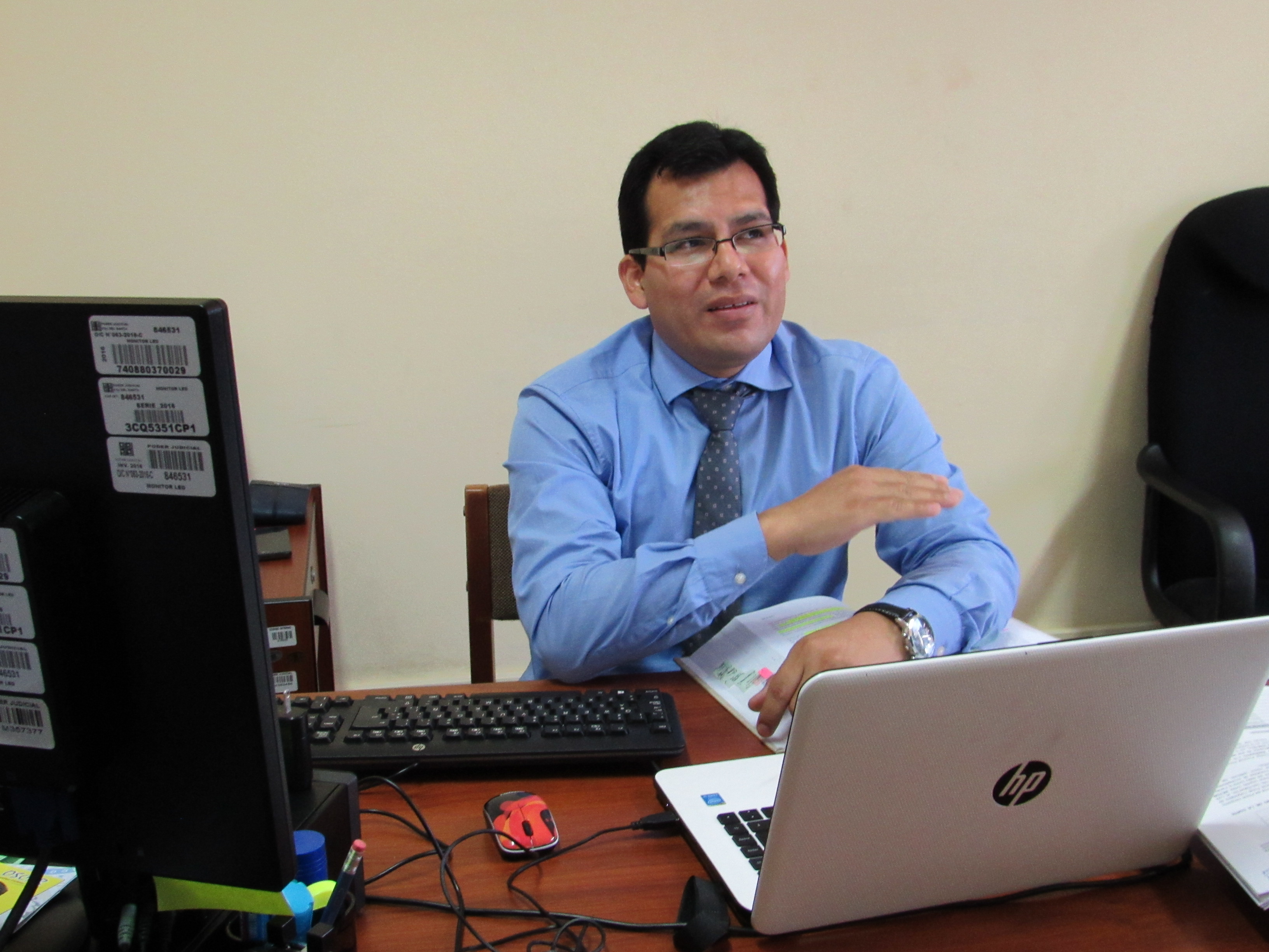 Jorge Chávez asumirá la titularidad del Sexto Juzgado de Investigación de la Corte del Santa 