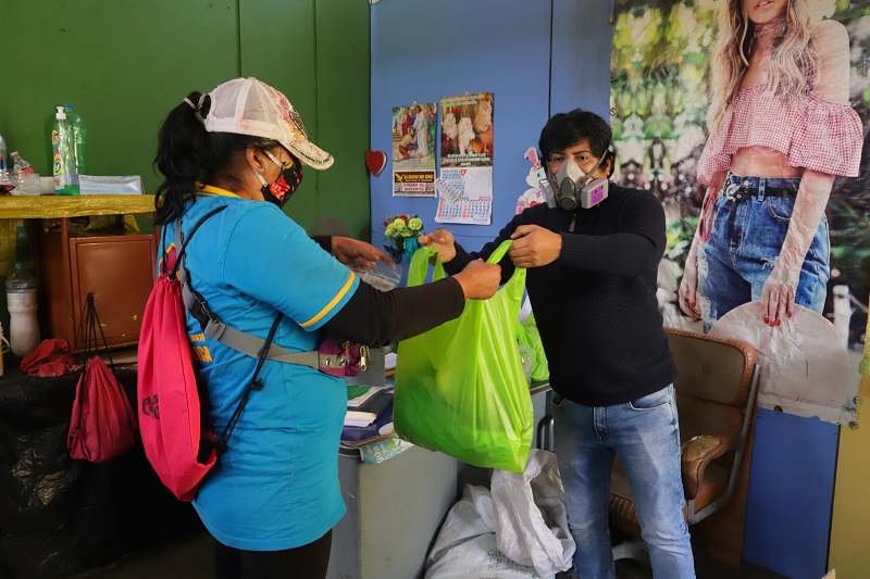 MPS sigue entregando implementos de bioseguridad a trabajadores de limpieza pública