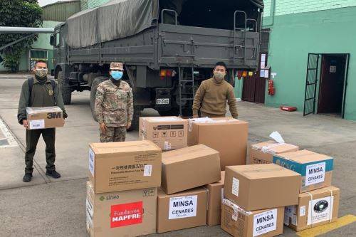 Minsa envía 40 toneladas de implementos médicos a 16 regiones