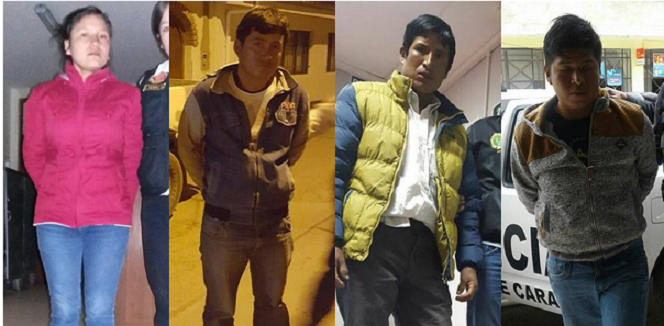 Huaraz: la Policía capturó a cuatro personas implicadas en la muerte de soldado
