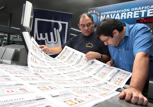 Más de 36 millones de cédulas de sufragio se imprimen a partir de mañana