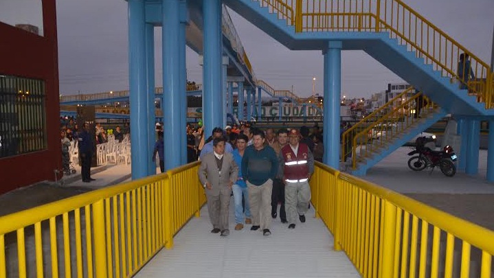 Municipio sureño inauguró moderno Intercambio Vial “Óvalo Nuevo Chimbote”