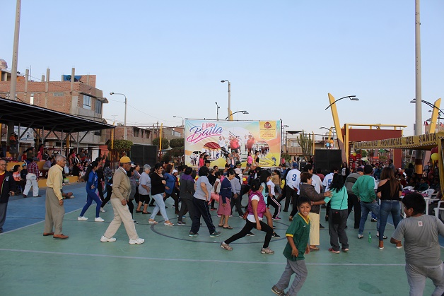 Municipalidad de Chimbote inicia programa deportivo “El Barrio Baila 2018”