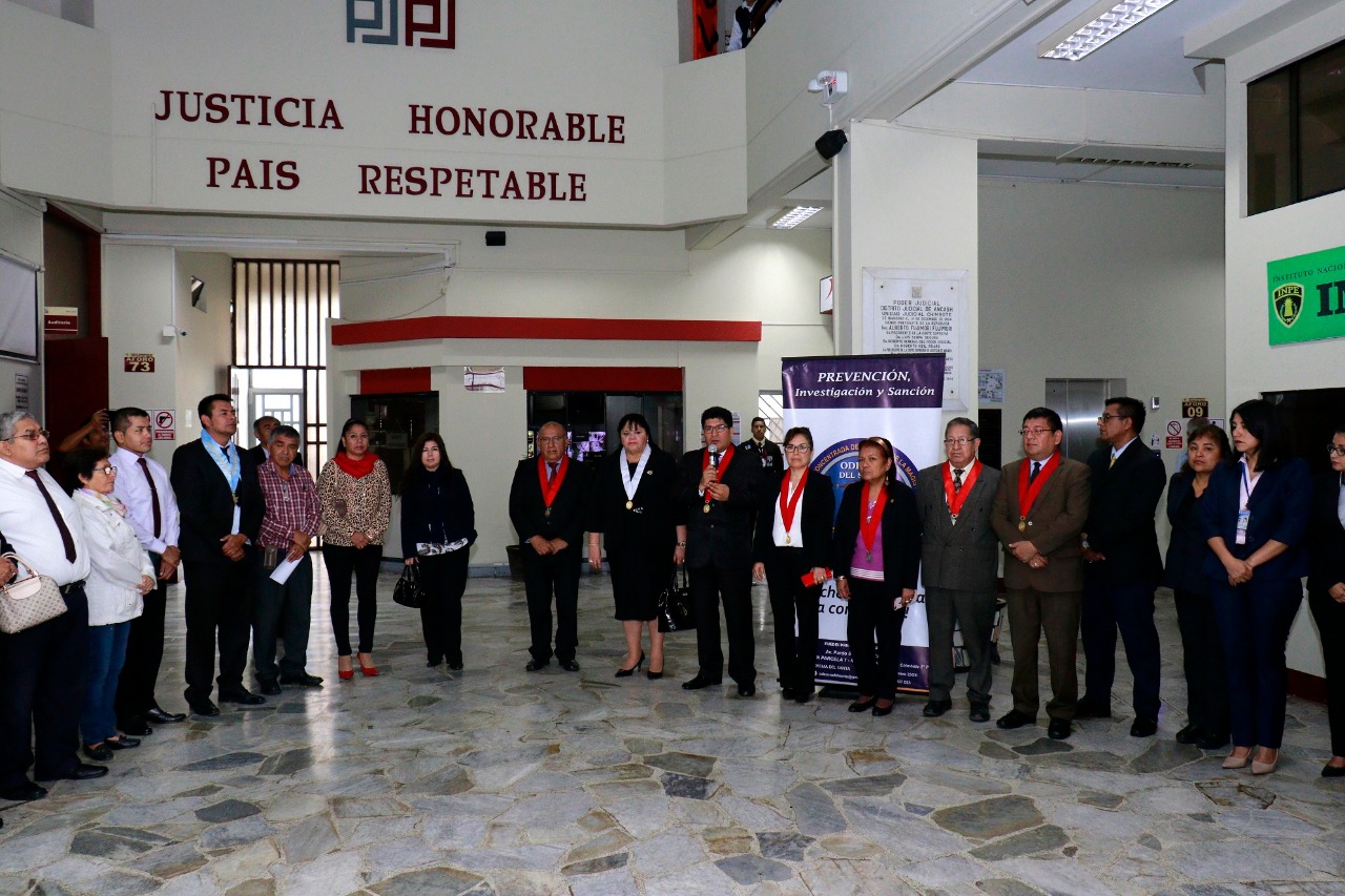 Inauguran oficina de atención al usuario de Odecma de la Corte de Justicia del Santa