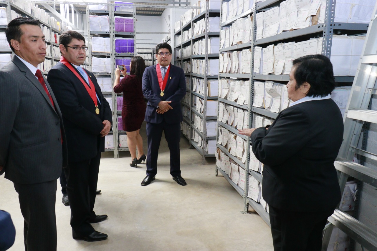 Corte del Santa inauguró nueva sub sede del archivo en Nuevo Chimbote