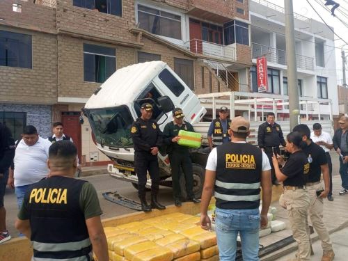 PNP incauta más de 170 kilos de marihuana en operativo en Chimbote