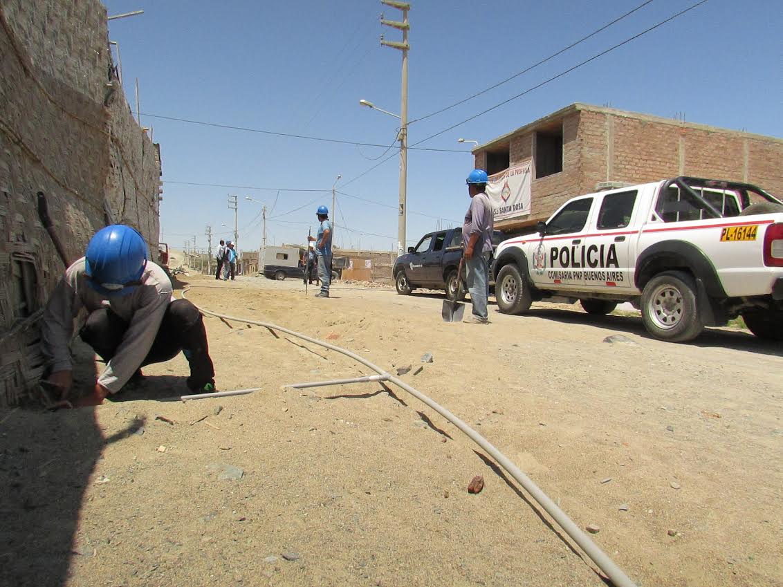  Nuevo Chimbote: Incautan 400 metros de tubería por donde se hurtaba el agua potable