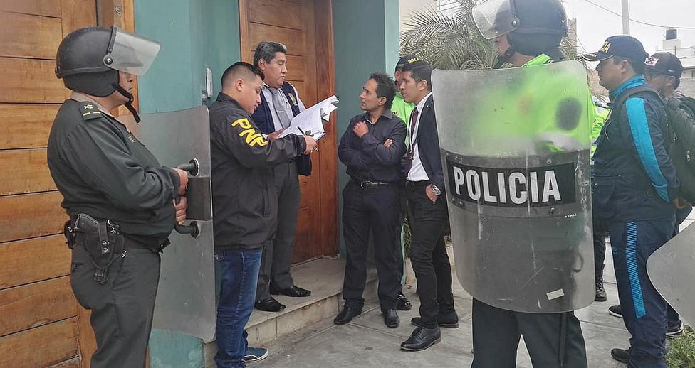 Nuevo Chimbote: Fiscalía realiza incautación de vivienda a alcalde Valentín Fernández