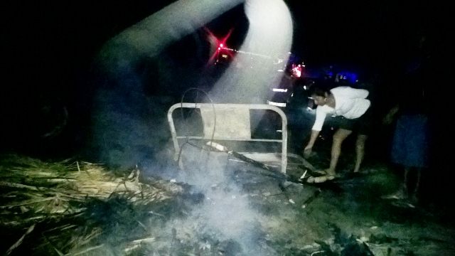 Incendio en “Las Lomas de Sider” habría sido provocado por delincuentes que fungen de vigilantes