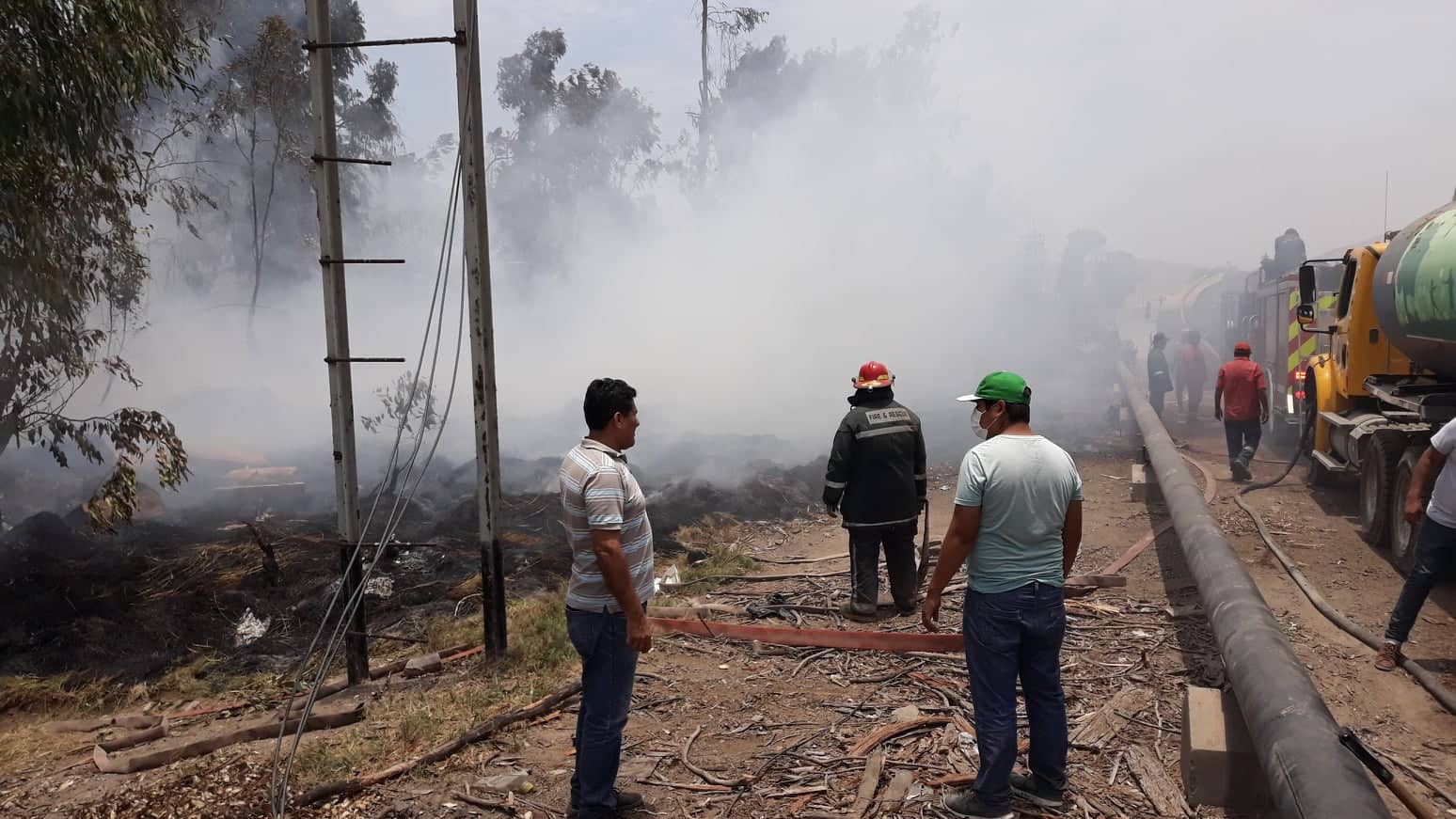 Chimbote: más de tres hectáreas de pastizales del vivero forestal convertidos en cenizas