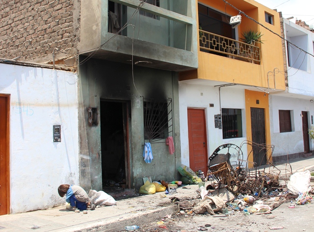 Jubilado con graves quemaduras tras incendio en El Progreso