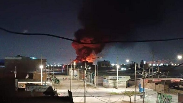 Cortocircuito desencadenó un voraz incendio en fábrica conservera de Nuevo Chimbote