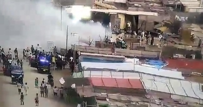 Voraz incendio dejó en escombros siete ranchos en “Villa Atahualpa” de Nuevo Chimbote