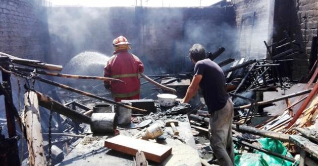 Corto circuito habría desencadenado incendio en templo evangélico en el valle del Santa