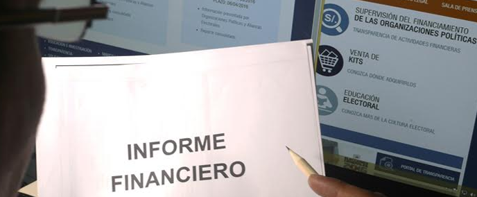 Partidos políticos deben entregar quinto informe financiero hasta el 21 de abril