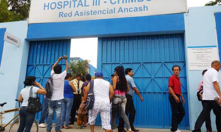 Pacientes del hospital III de EsSalud afectados por corte de energía eléctrica