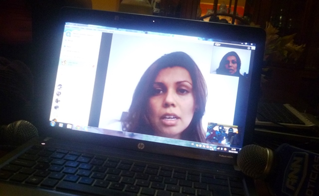 Pareja de Jorge Burgos pide su libertad desde la clandestinidad‏