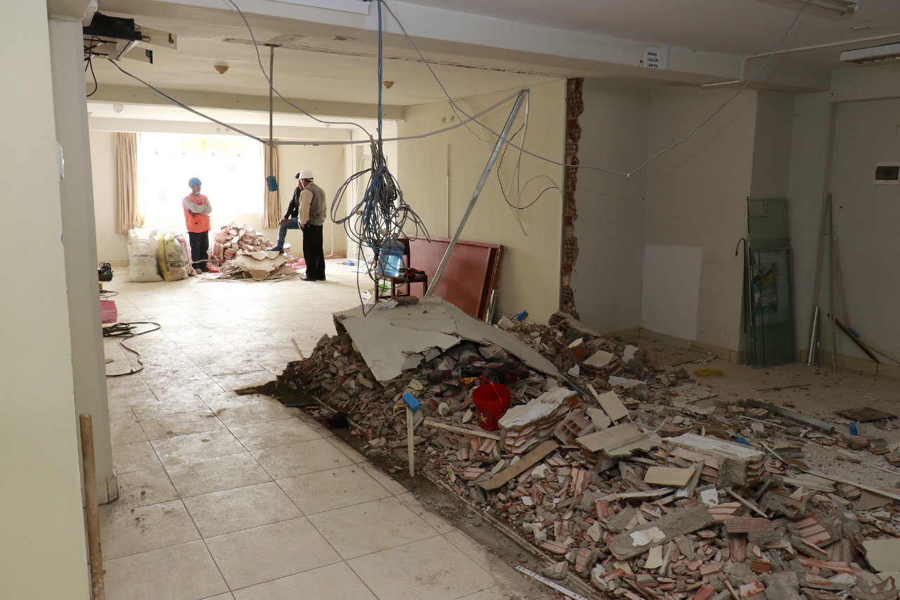 Chimbote: inician trabajos de acondicionamiento de infraestructura para modernización del despacho civil