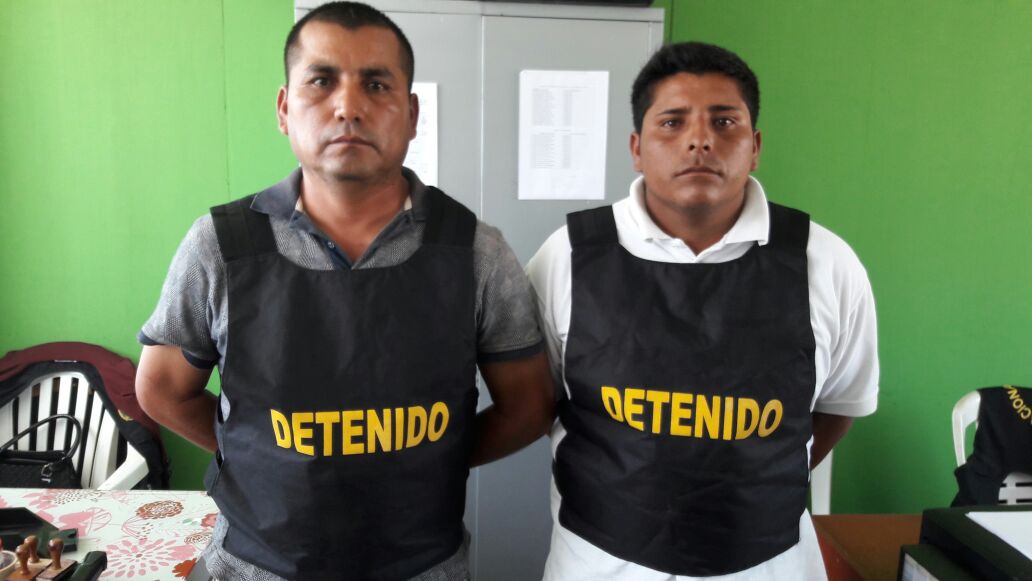 Chimbote: capturan a dos sujetos dedicados al robo bajo modalidad de pasajero a bordo
