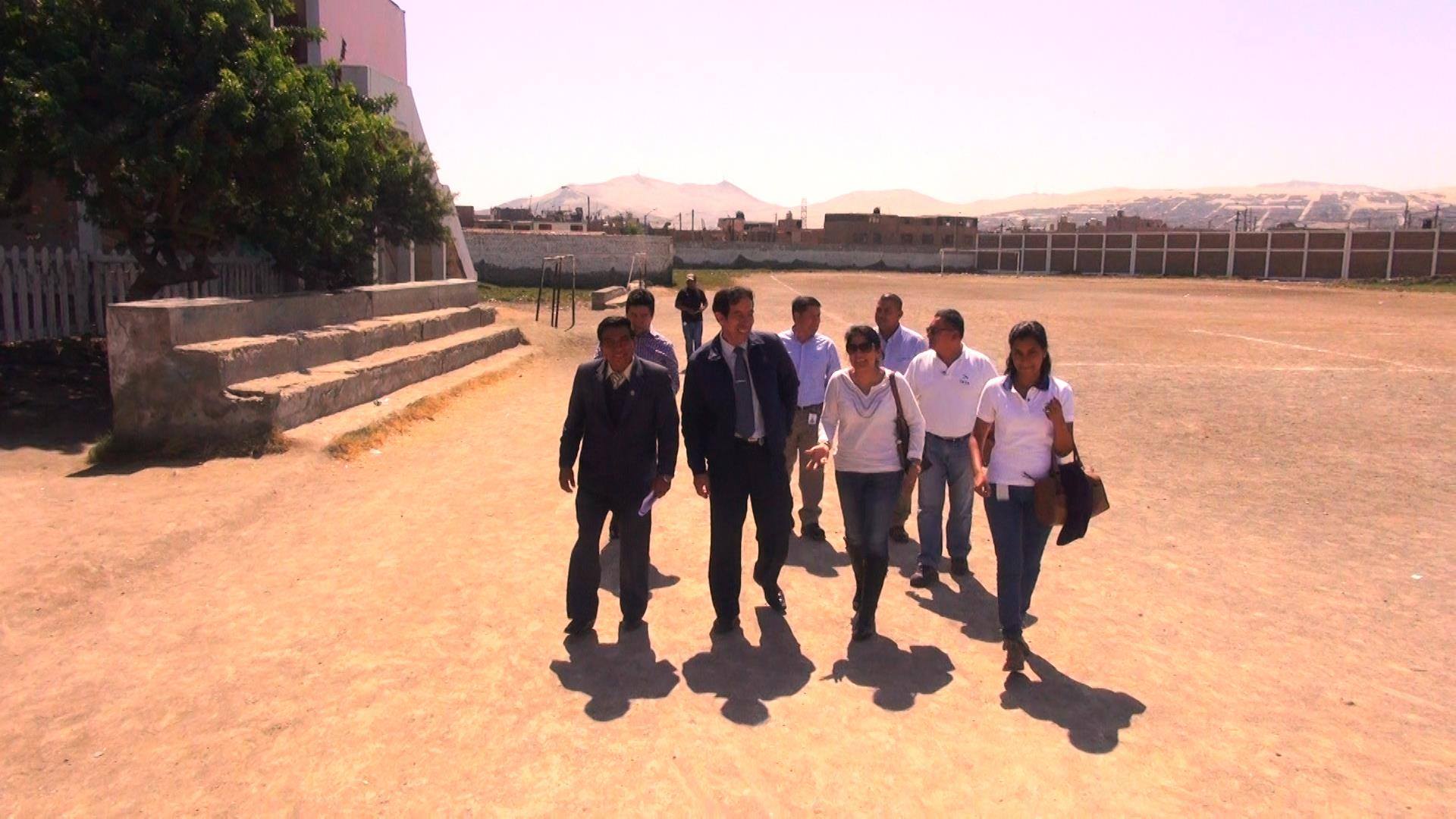 Chimbote: construirán complejo deportivo en colegio Inmaculada de la Merced