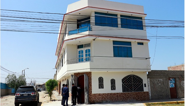 Corte del Santa recibió vivienda incautada al exdirigente López Padilla en Nuevo Chimbote