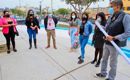 Verifican instalaciones del bulevar donde se realizarán actividades culturales y gastronómicas