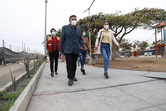 Briceño: “El bulevar será el punto de inicio del circuito turístico de Chimbote”