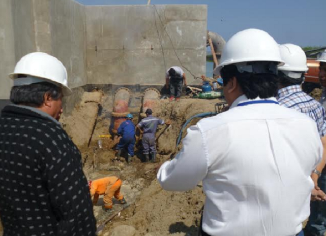 Nuevo Chimbote: funcionarios de Sedachimbote inspeccionaron obras en varias zonas