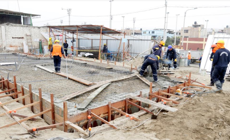 Briceño realizó visita a obra de contingencia en local comunal de “El Progreso”