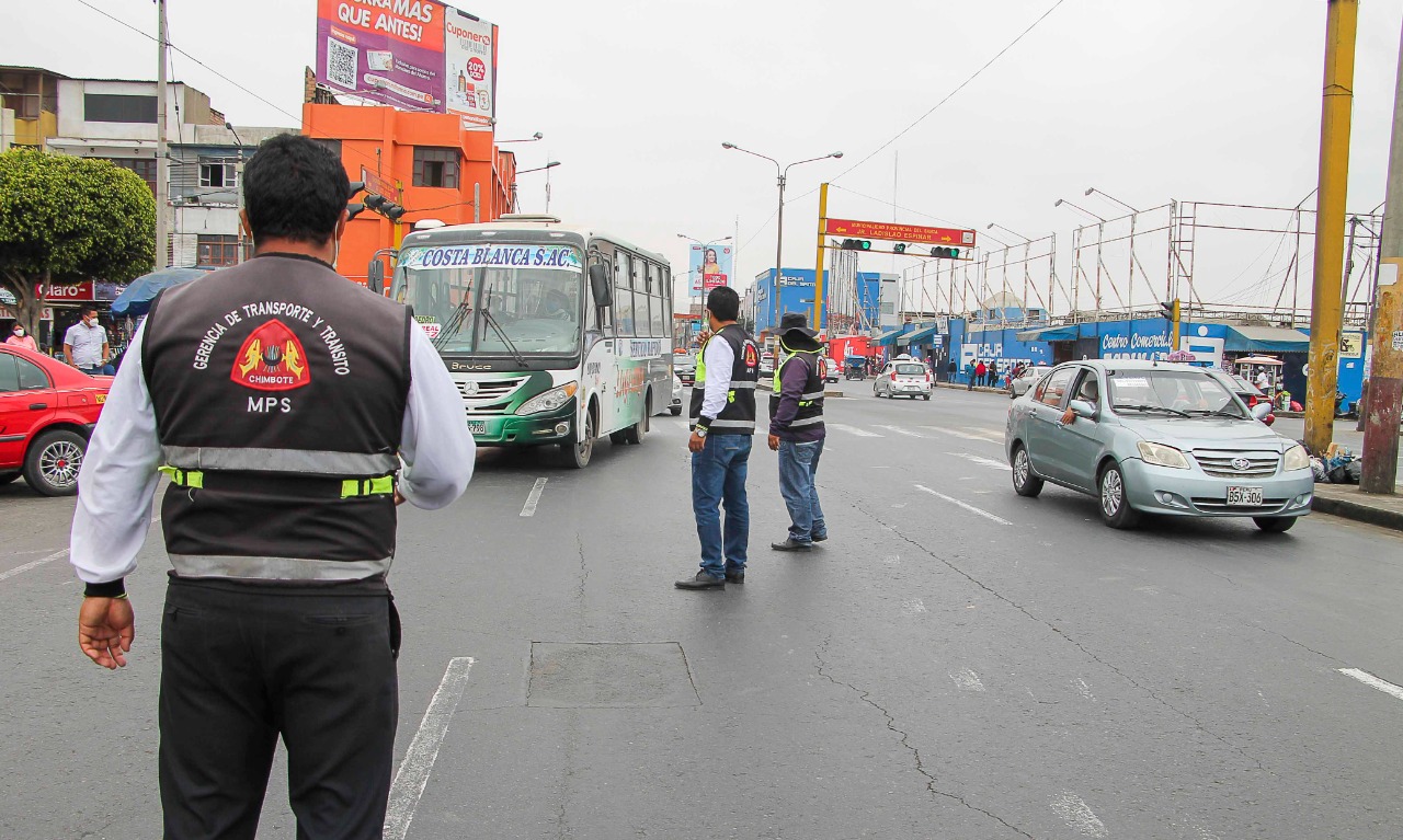 Chimbote: reforzarán control en transporte de pasajeros tras ampliación de emergencia sanitaria 