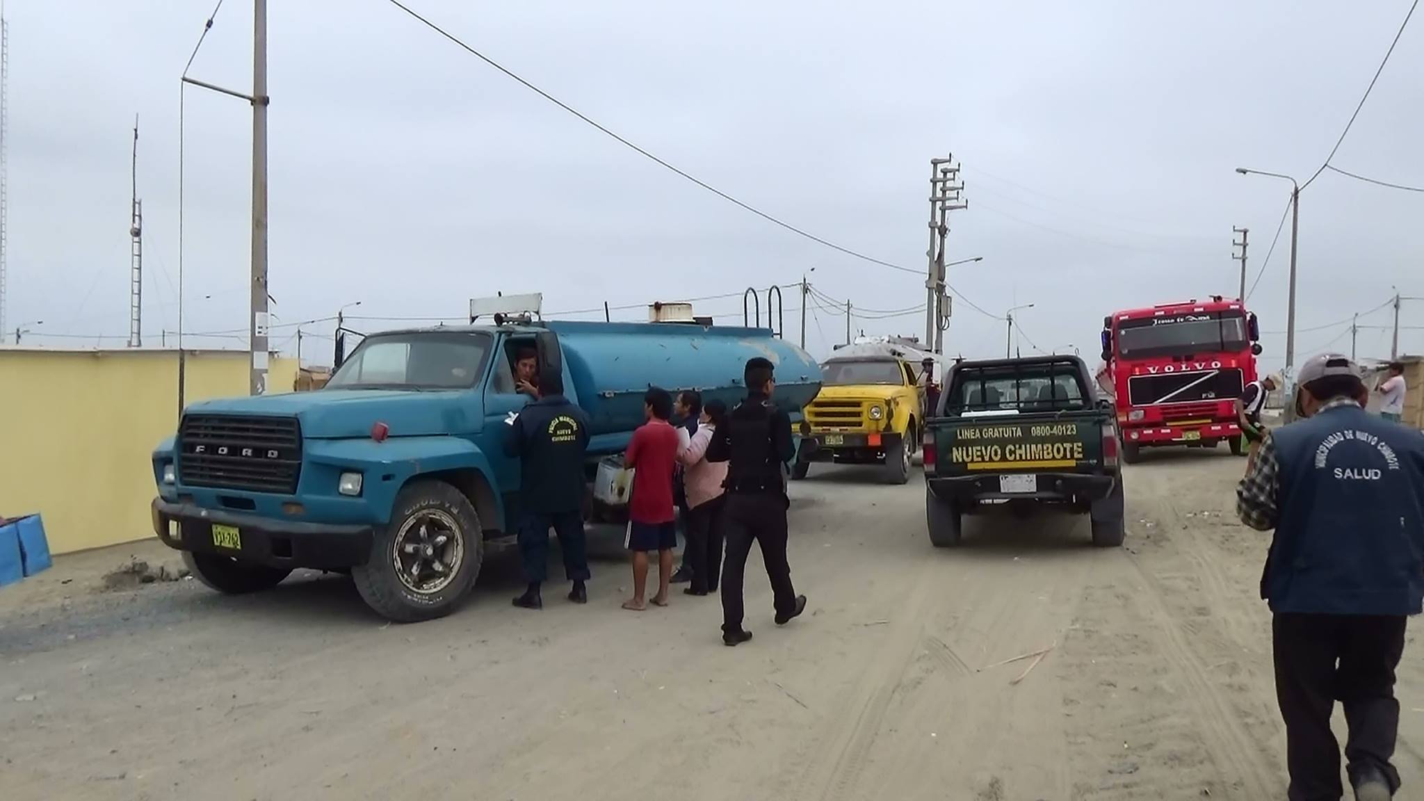 Nuevo Chimbote: verificar que agua de cisternas esté apta para consumo humano
