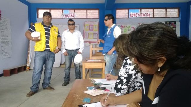 Chimbote: suspenden inspección a colegios cuyas obras se encuentran paralizadas