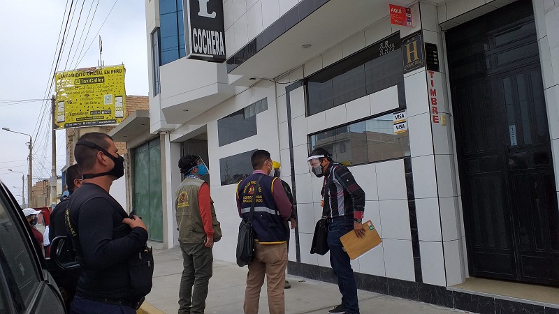 Chimbote: hoteles fueron inspeccionados en nuevo operativo realizado por la municipalidad