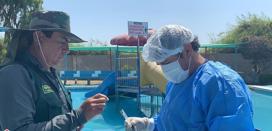 Continúa inspección de piscinas de Chimbote y Nuevo Chimbote