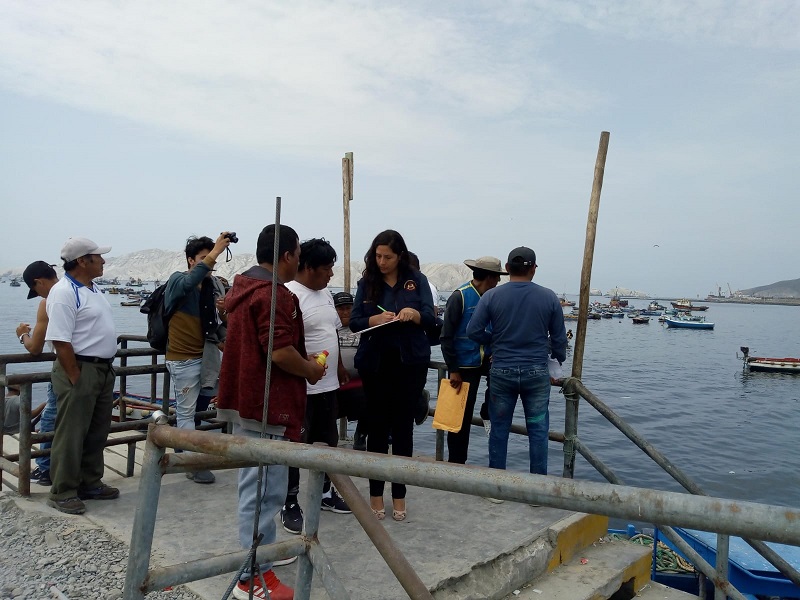 Inspeccionan embarcaciones que trasladan a turistas  hacia la Isla Blanca de Chimbote